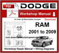 Dodge Ram Service Repair Workshop Manual Download